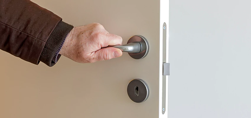 Restroom Locks Privacy Bolt Installation in West Chicago